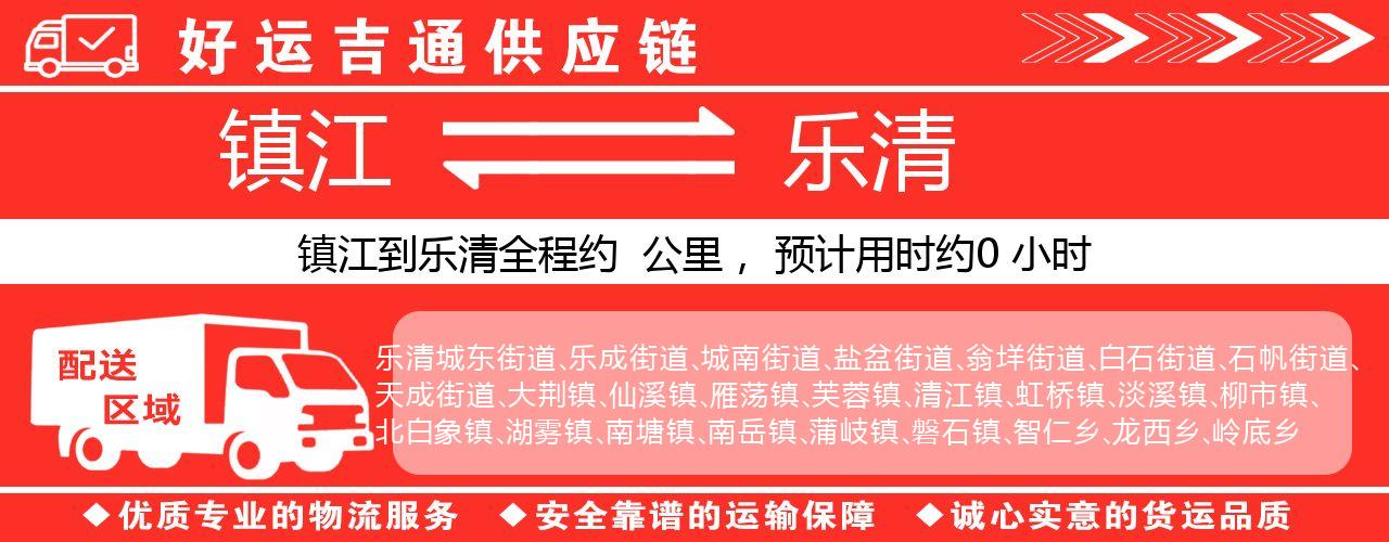 镇江到乐清物流专线-镇江至乐清货运公司